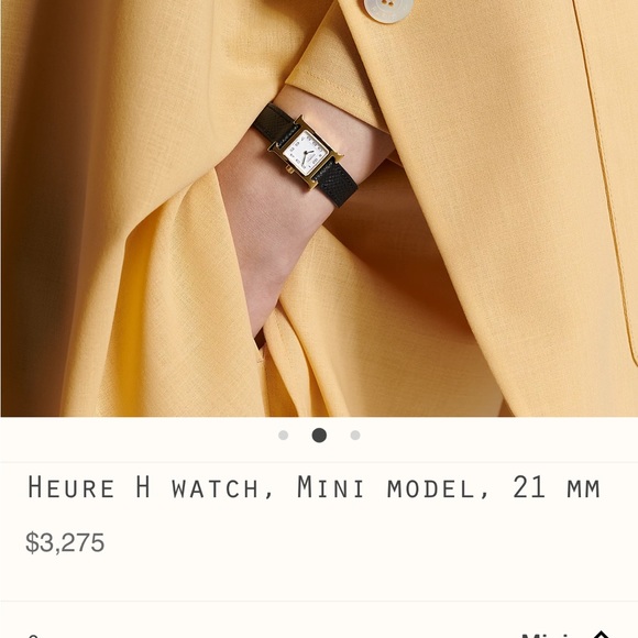 Genuine Hermes watch 17mm size - Picture 2 of 5